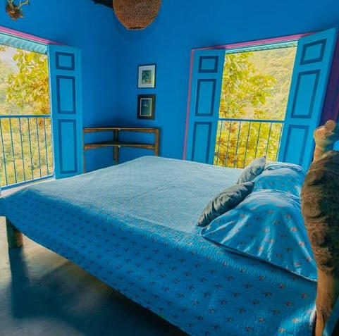 Ecolodge Quetzal en Pereira, Colombia, habitación ecológica en entorno natural